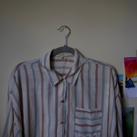 oversized button up - Picture 2 of 3